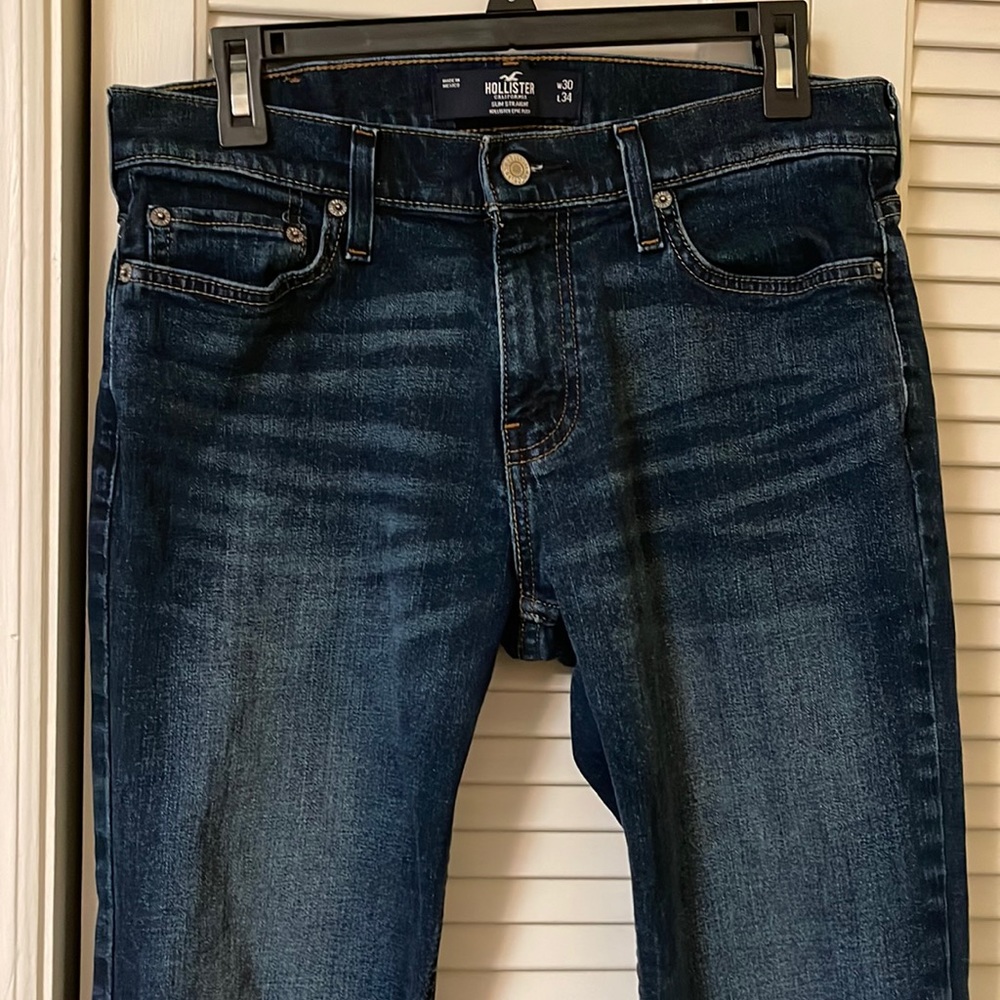 Hollister 30x34 Slim Straight Jeans